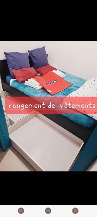 Appartement Vue Mer,Acces Direct Plage,Fibre,Clim,Parking Public Gratuit Le Barcares Luaran gambar